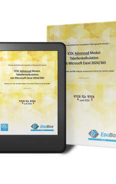 Lehrbuch: Tabellenkalkulation Advanced mit Microsoft Excel 2024/365 (ICDL Advanced)