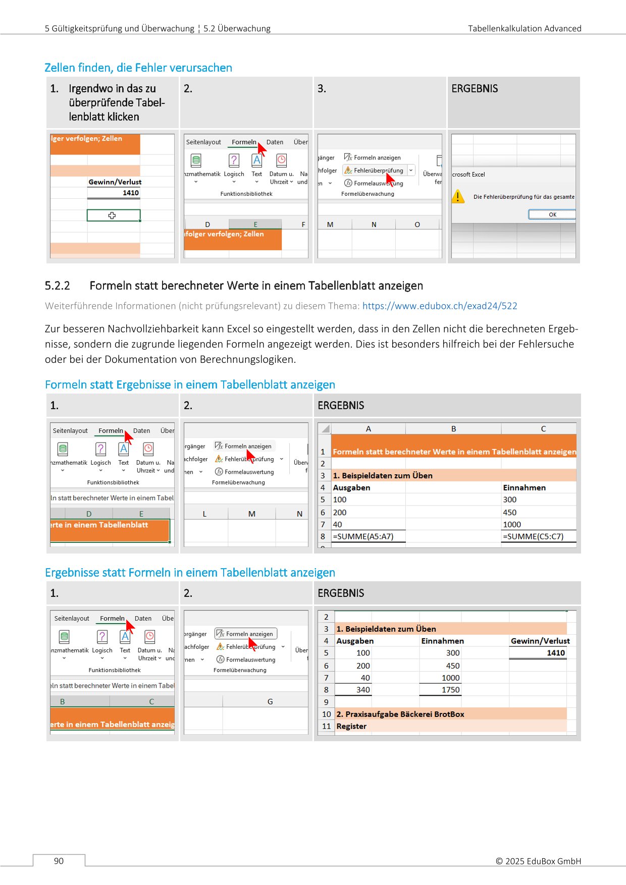 Lehrbuch: Tabellenkalkulation Advanced mit Microsoft Excel 2024/365 (ICDL Advanced) – Bild 4