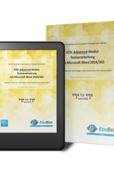 Lehrbuch: Textverarbeitung Advanced mit Microsoft Word 2024/365 (ICDL Advanced)